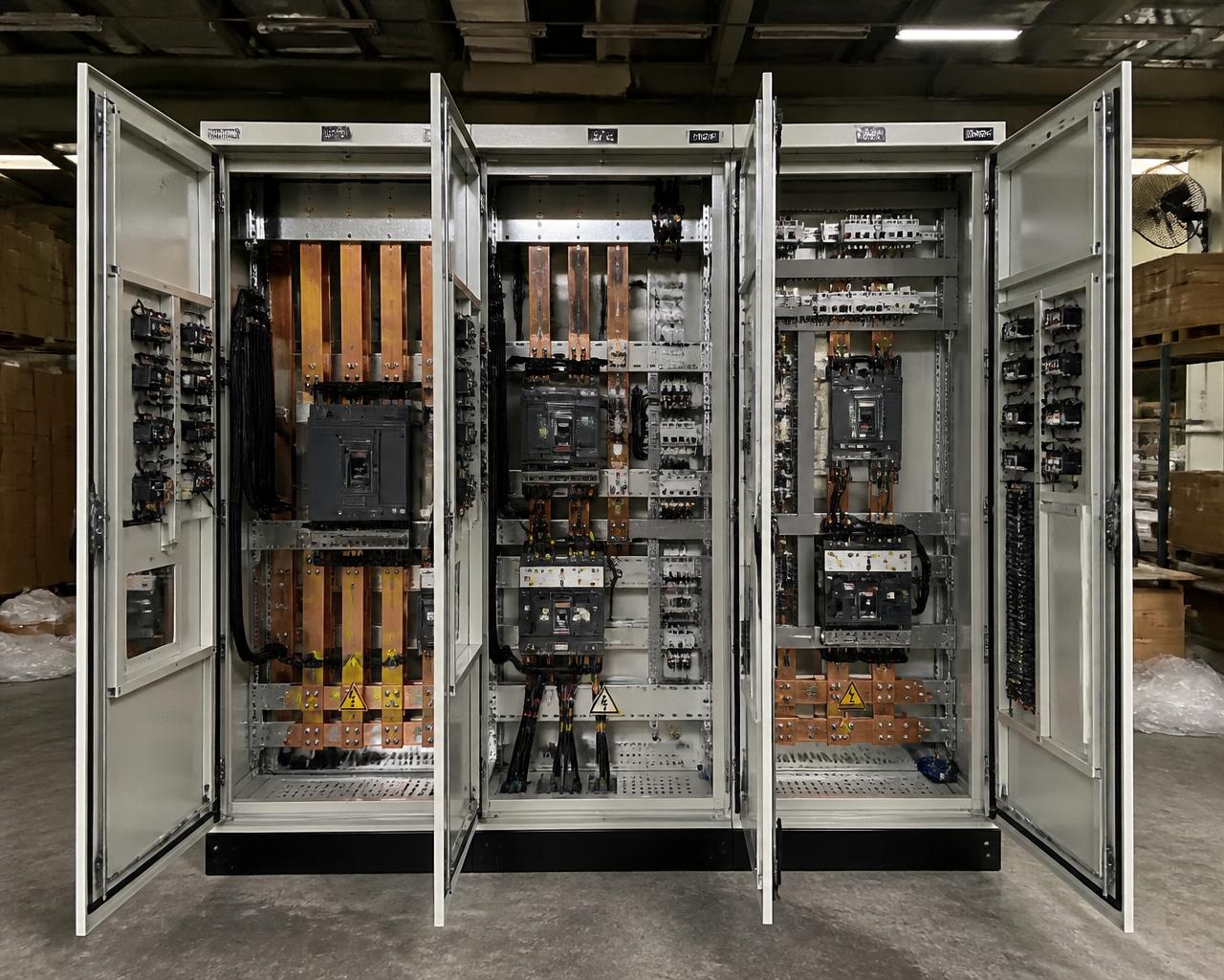 Industrial switchboard upgrade
